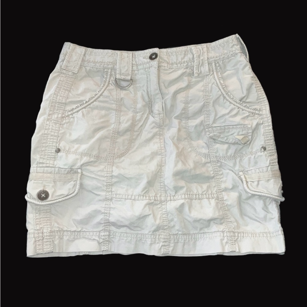 y2k cargo skirt
